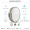 Luxrite 14 Inch LED Flush Mount Ceiling Light 5 CCT Selectable 2700K-5000K 18W 1440LM Dimmable LR23287-R-1PC - alternate 7